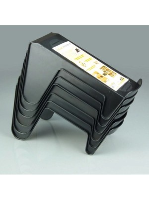 Mikasso Yer Tasarrufu Sağlayan Dolap Içi Ayakkabı Düzenleyici Rampa Raf Plastik Turuncu Tr