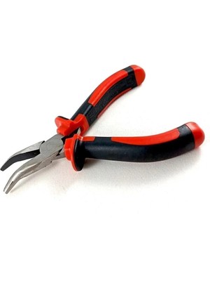 Mikasso Takı Pensesi Mini Eğri Kargaburun Pense Küçük Hobi Eğri Kargaburnu