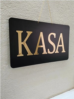 Mikasso Cafe Restaurant Kasa Yazısı Pleksi - 20X15 cm Uv Baskılı