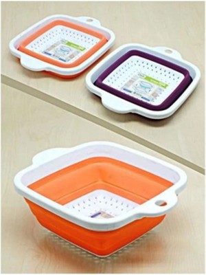 Mikasso Mutfak Süzgeci Makarna Süzme Süzgeci Katlanabilir Süzgeç Silikon