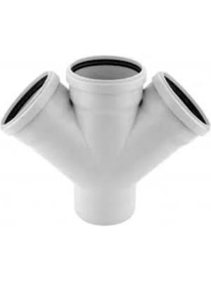 Mikasso Pvc Istavroz Çift Çatal 100*100