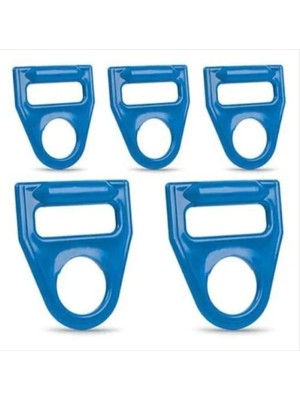 Mikasso 5’li Damacana Taşıma Aparatı – Kırılmaz Sert Plastik Ergonomik Tutma Kancası (19 Lt Uyumlu) Mavi Cn