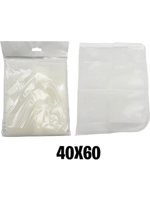 Mikasso Çamaşır Yıkama Filesi 40 cm x 60 cm Ayakkabı Yıkama Filesi Ipli Tr