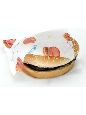 Mikasso Burger Poşeti 2000 Ad Plastik Çok Renkli