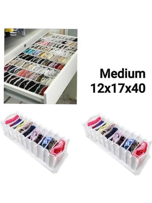 Mikasso 2 Adet Medium Akordiyon Düzenleyici Beyaz