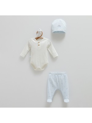 Caramell Body Patikli Pantolon Şapka Takım 1557