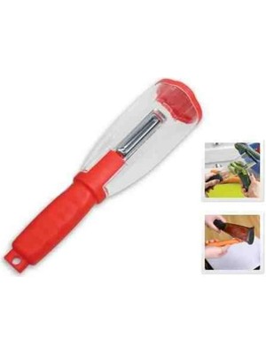 Mikasso Kabuk Hazneli Elde Hızlı Meyve Sebze Soyacağı Asorti Çelik