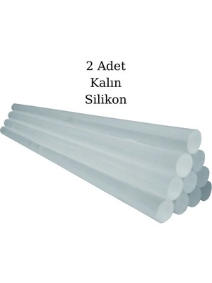 Mikasso Kalın Sıcak Silikon 2 Adet Tabanca Için