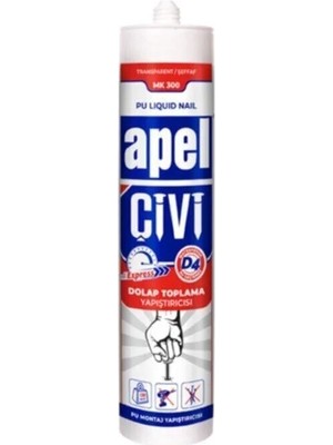 Mikasso Pu Sıvı Çivi Montaj Kiti Silikon 310ML