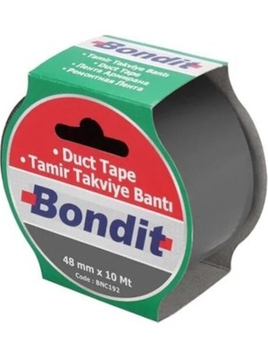 Mikasso 48 mm x 10 mt Tamir Takviye Bantı Gri Tamir Bandı