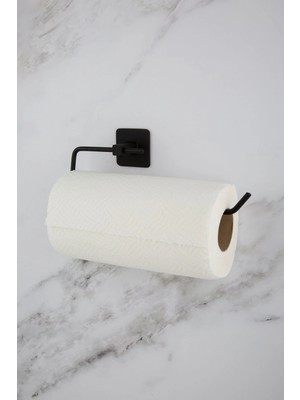 Mikasso Rulo Havluluk Siyah Siyah Metal