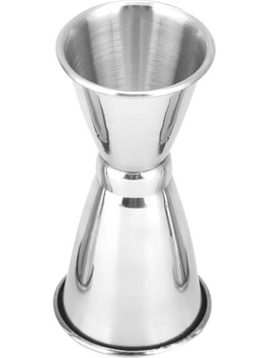 Mikasso Paslanmaz Çelik Ikili Jigger Kokteyl Ölçek 20/40 ml Paslanmaz Çelik Çok Renkli