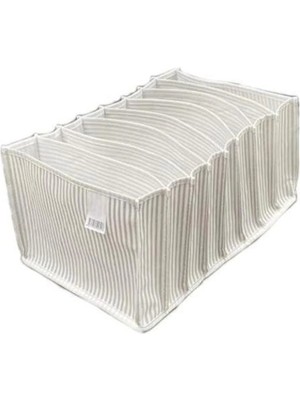 Mikasso Çekmece Içi Düzenleyici Organizer Akordiyon 8 Cepli Bölmeli Kumaş