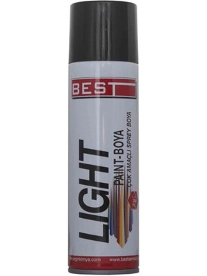 Mikasso Lıght Spray Boya Siyah 225ML 1 Adet