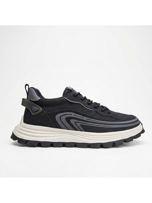 Voyager Bağcıklı Hafif Kalın Fileli Erkek Casual Spor Ayakkabı E274