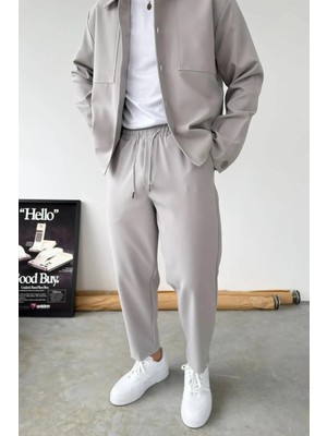 HAFKA Taş Basic Boyfriend Kumaş Pantolon