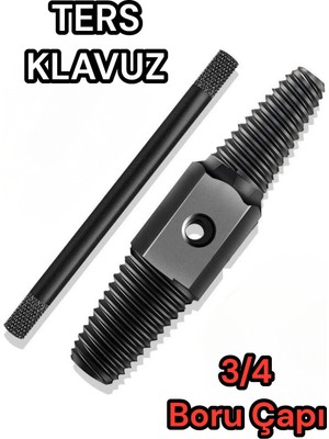 Mikasso Dmax Boru Çıkarıcı Klavuz Kırık Musluk Kırık Pprc Adaptör Sökme Aparatı