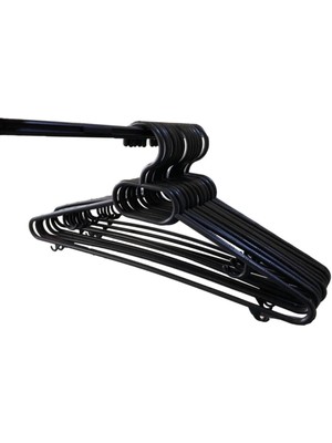 Mikasso Plastik Elbise Askısı 36 Adet Ekonomik Elbise Askılığı Askılık Etek Askısı Pantolon Askısı Plastik S