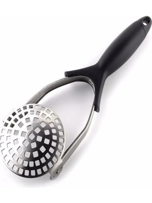 Mikasso Katlanabilir Çelik Patates Ezme Aparatı Çelik