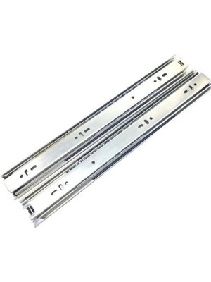 Mikasso Teleskopik Bilyalı Çekmece Rayı En:35 mm Boy:50 cm Beyaz