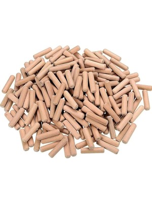 Mikasso Kavela Bağlantı Pimi (Kayın) Kavale 10X35 mm (200 Adet) Kesik Kavela Kavela 10*35 Kahverengi
