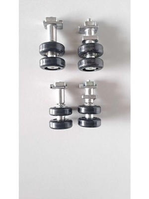 Mikasso Cam Balkon Tekeri 4ADET 1 Takım Döküm