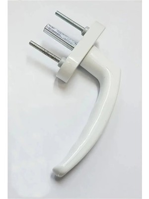 Mikasso Pimapen Pvc Pencere Kapı Kolu Pimapen Kol Tekli Kol Beyaz (5 Adet) Eva / Pvc