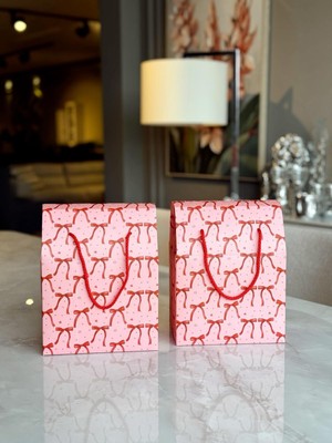 Kolix 2'li Premium Hediye Kutusu Hediyelik Çanta Hediye Paketi 24X14X20CM