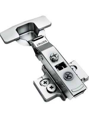 Mikasso Master Dolap Kapak Menteşesi Pistonlu 1 Çift Düz Beyaz