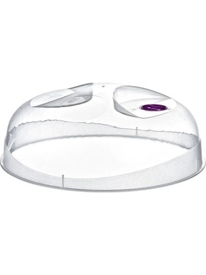 Mikasso Mikrodalga Fırın Koruyucu Sızdırmaz Gıda Koruyucu Dayanıklı Yiyecek Isıtma Kapağı Plastik Turuncu