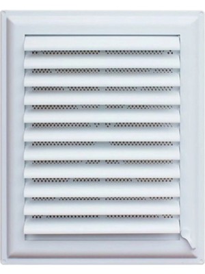 Mikasso Beyaz Plastik Menfez (Panjur) 35X45