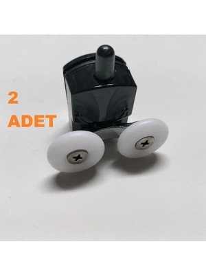 Mikasso Duşakabin Tekeri Siyah Renk Sadece Alt Için 2 Adet Gönderilir