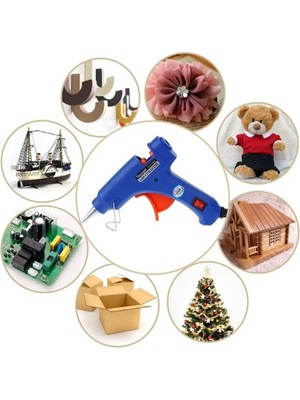 Mikasso 20W Silikon Küçük Silikon Mum Tabancası Isı Sıcaklık Elektrikli Isı Tamir Aracı