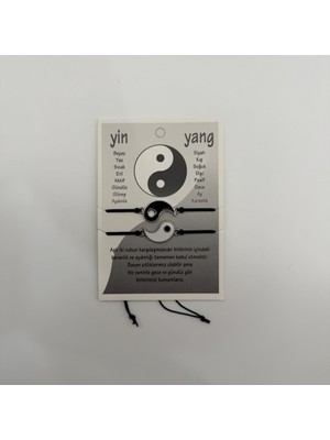 Mare Accessories Yin Yang Çift Bileklik Seti