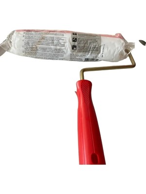 Mikasso Rulo 25 cm Saten Boya Rulo Iç Cephe Rulo Dış Cephe Rulo Profesyonel Badana Rulo Iz Yapmayan