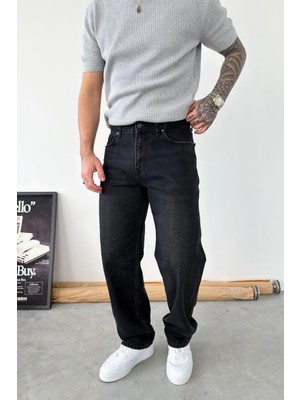 HAFKA Füme Basic Baggy Fit Pantolon