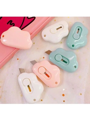 Mikasso Bulut Görünümünde Kawaii Mini Maket Bıçağı
