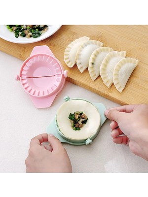 Mikasso 3'lü Çiğ Börek Kurabiye Hamur Işi Ravioli Kesme Kalıbı Aparatı (784) Belirtilmemiş Çok Renkli