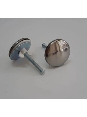 Mikasso Lavabo Batarya Delik Kapatma Tapası Krom Görünümlü Arıtma Delik Kapatma Tapası