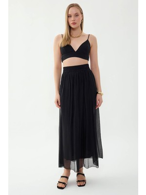 Vitrin Beli Desenli Ipek Etek