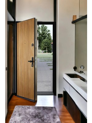 Mikasso Kapı Altı Rüzgar Önleyici Çelik Kapı Isı Yalıtım Süngeri Eşik Altlığı Rüzgarlık Toz Soğuk Sünger - K