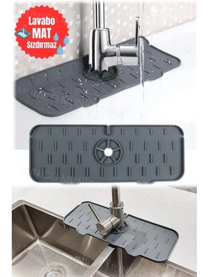 Mikasso Her Mutfak ve Banyoya Uyum Sağlayan Renk Seçenekleri Su Kalıntılarını Önleyen Akıllı Drenaj Thermose