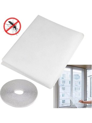 Mikasso Sineklik 75CMX125CM Standart Tüm Pencerelere Uyar - 1 Adet Fiyatı Ahşap