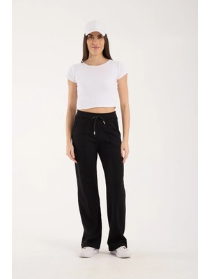 Win Moda Içi Şardonlu Modal Eşofman Pantolon - Önden Dikişli 2388