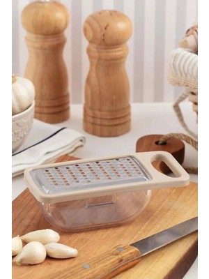 Mikasso 2 Adet - Pratik Plastik Hazneli Rende Plastik Plastik