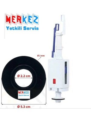 Mikasso Gömme Rezervuar Iç Takım Contası & Boşaltma Grubu Conta Promicro Rezervuar Iç Takım 1 Yıl Turkuaz