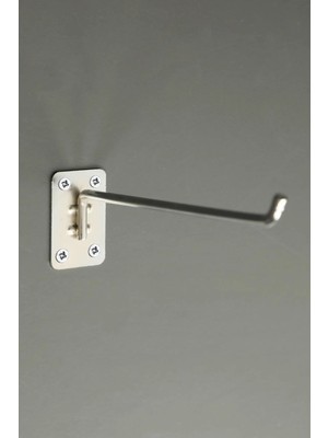 Mikasso Duvara Monte Lüks Krom Kanca Belirtilmemiş Beyaz Tr