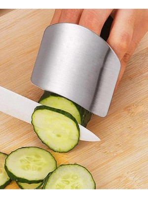 Mikasso Parmak Koruma Koruyucu Koruyucusu Parmak Kesmemek Için Aparat Parmak Koruyucu Paslanmaz Çelik Metali