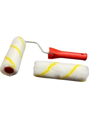 Mikasso Iz Bırakmayan Büyük Boya Rulosu Saten Rulo 15 cm Yedek Başlık Hediyeli