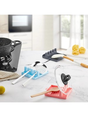 Mikasso Tezgah Üstü Kaşık Kapak Düzenleyici, Kaşık Organizeri, Tezgah Üstü Düzenleyici - ORG85 Plastik Çok R